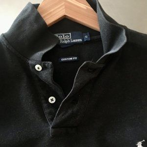 Ralph Lauren Polo Shirt with White Logo Details